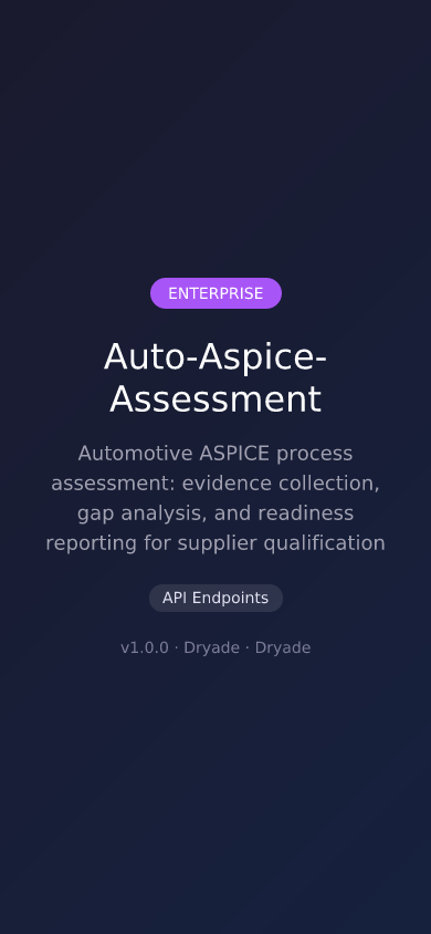 Auto-Aspice-Assessment screenshot 2