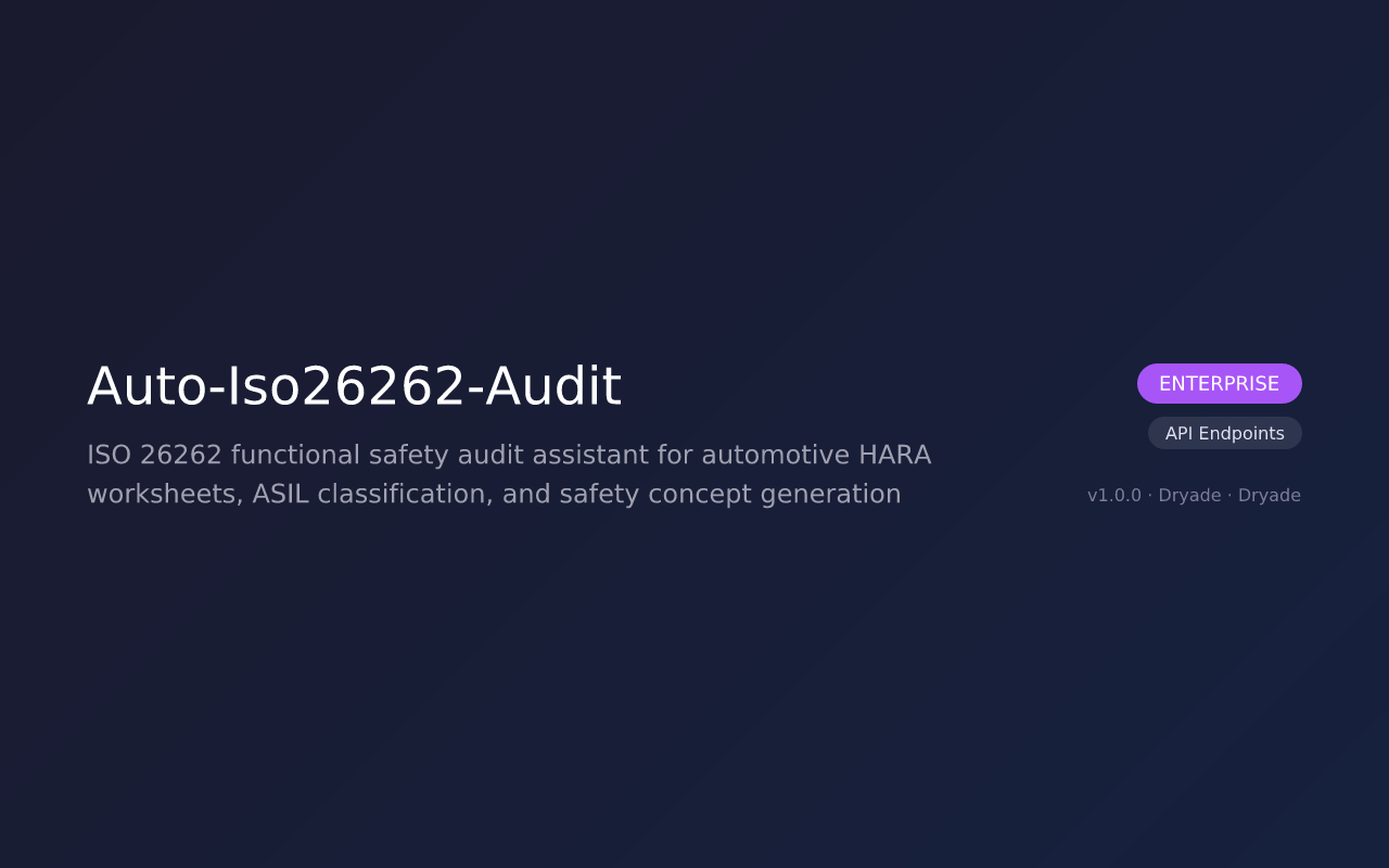Auto-Iso26262-Audit screenshot