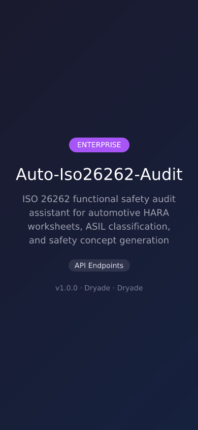 Auto-Iso26262-Audit screenshot 2