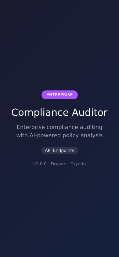 Compliance Auditor screenshot 2
