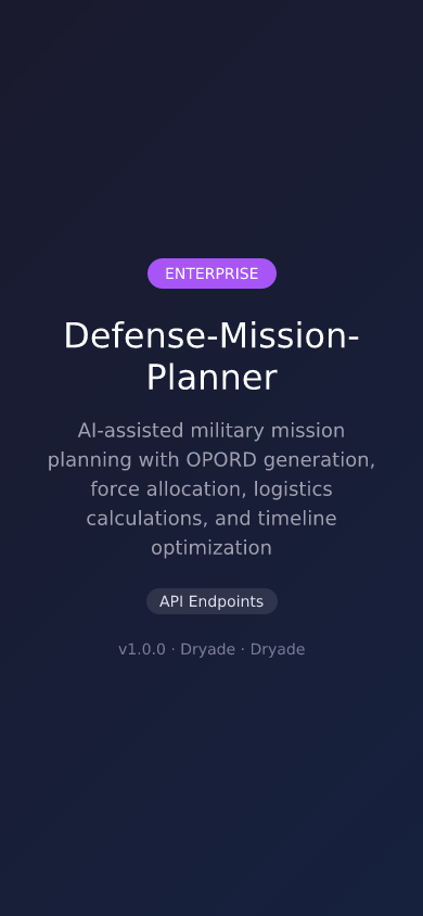 Defense-Mission-Planner screenshot 2