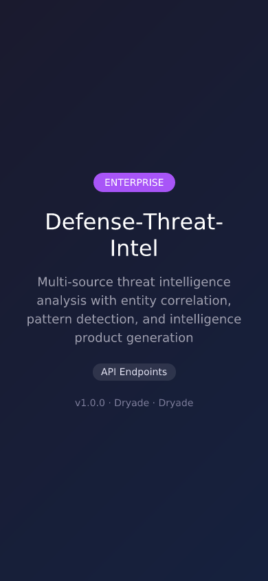 Defense-Threat-Intel screenshot 2