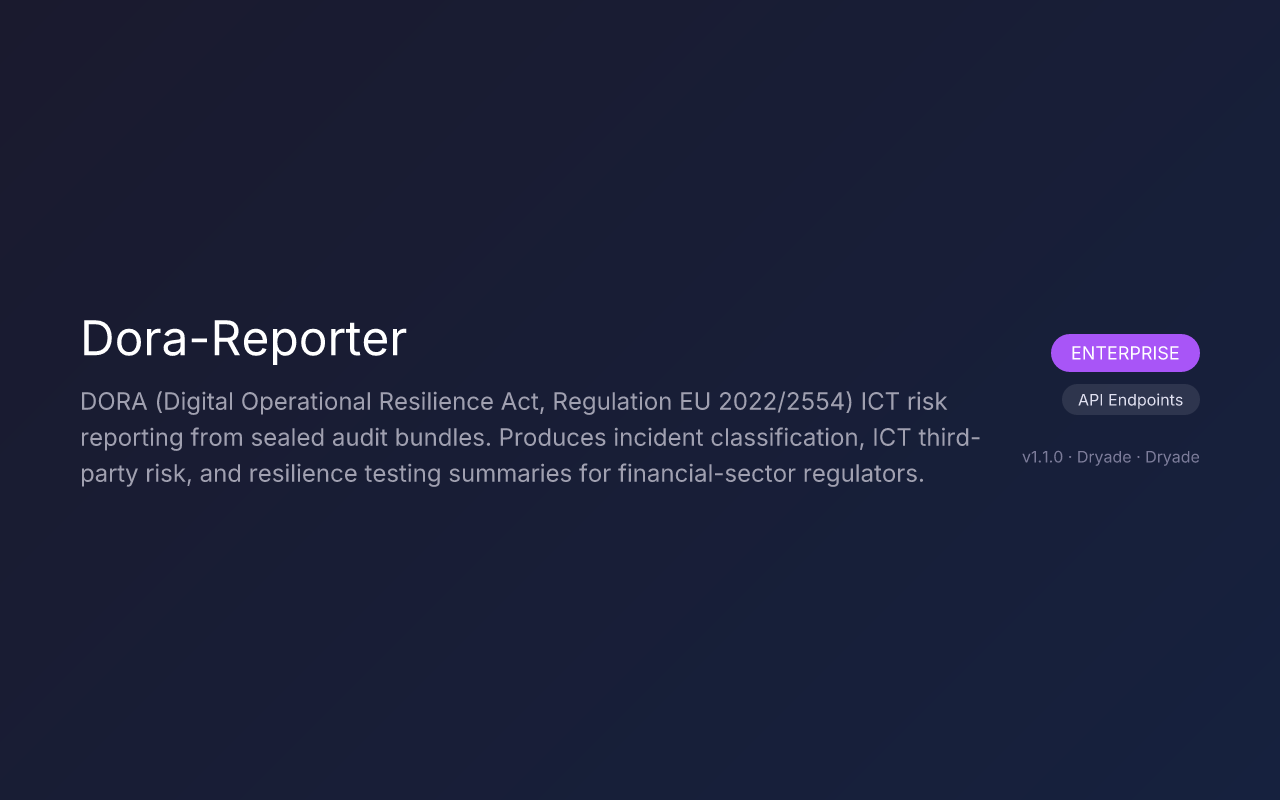 Dora-Reporter screenshot 1