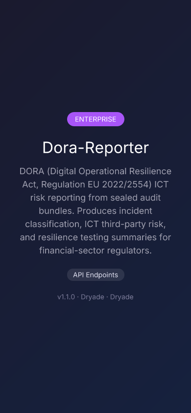 Dora-Reporter screenshot 2