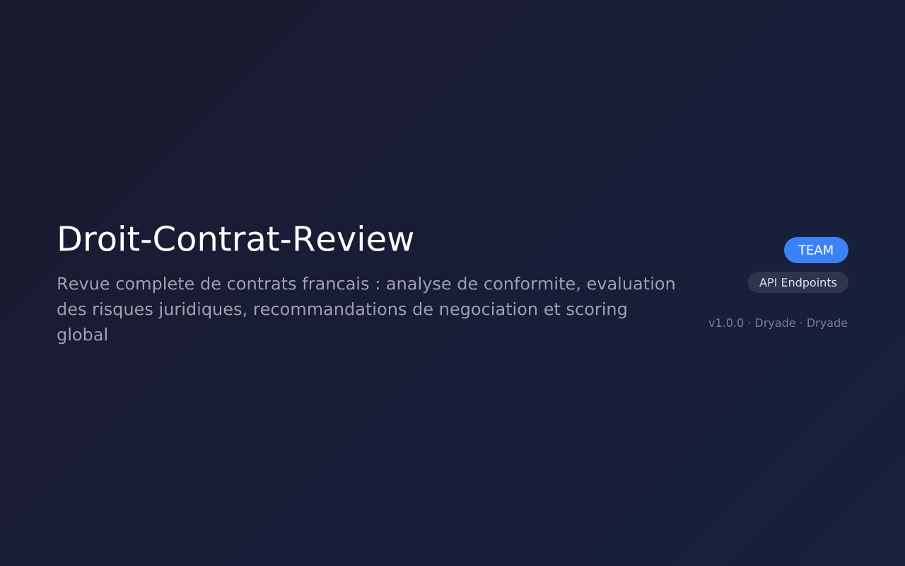 Droit-Contrat-Review screenshot