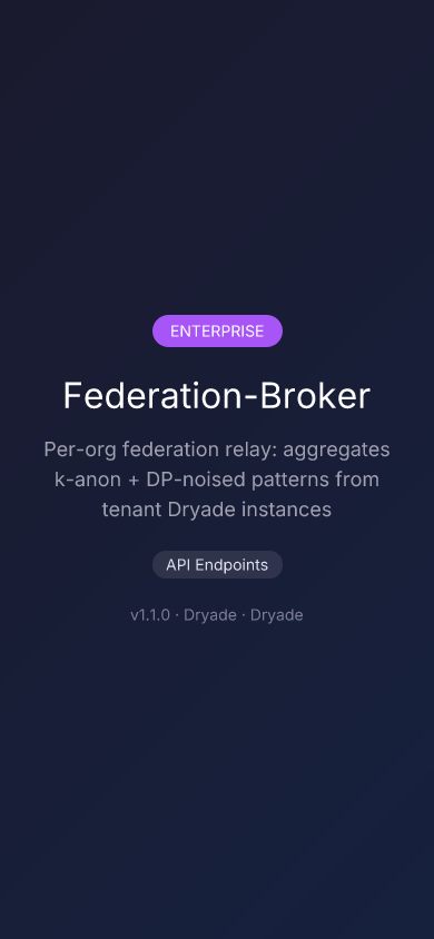 Federation-Broker screenshot 2