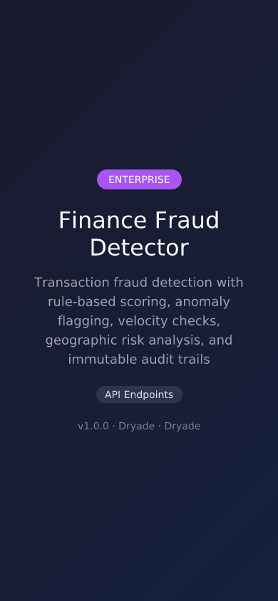 Finance Fraud Detector screenshot 2