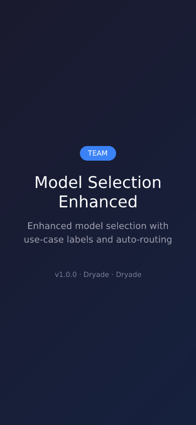 Model Selection Enhanced screenshot 2