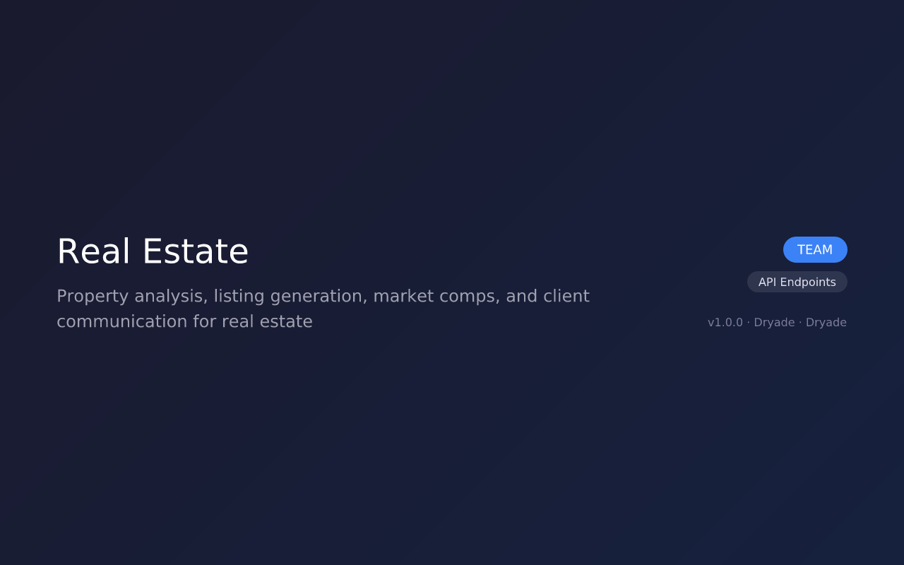 Real Estate screenshot