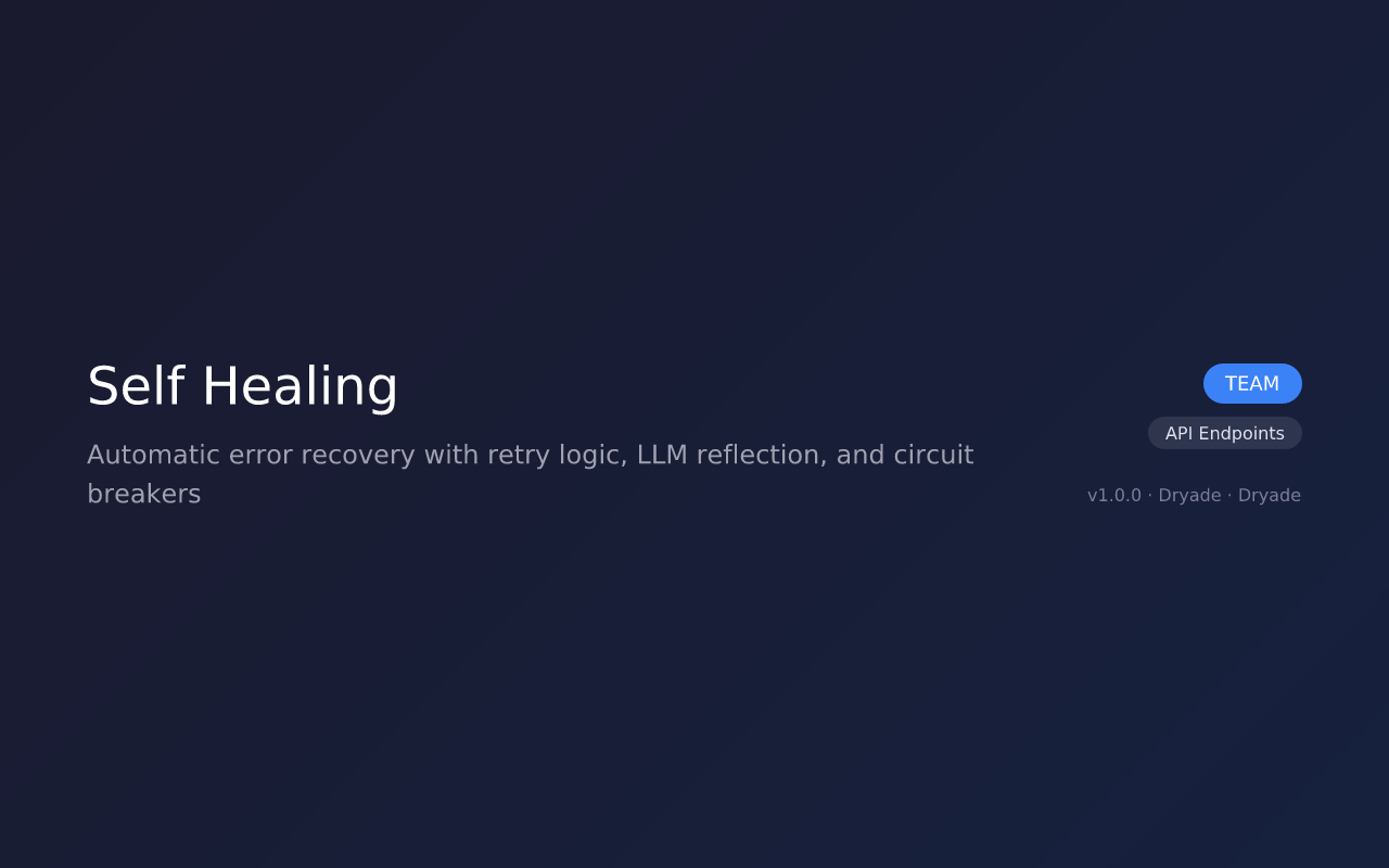 Self Healing screenshot