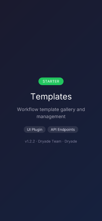 Templates screenshot 2