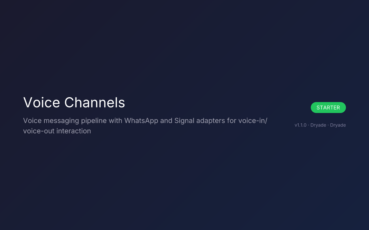 Voice Channels screenshot 1